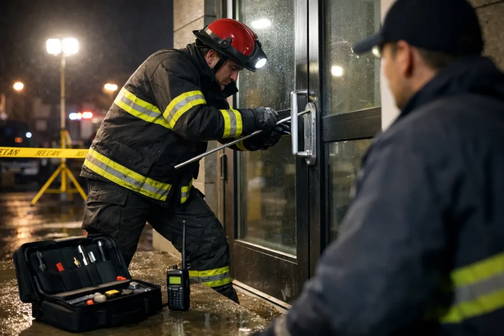 Emergency Call Lock Open: What to Do Fast