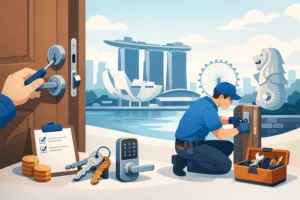 Main Door Lock Replacement Cost in Singapore