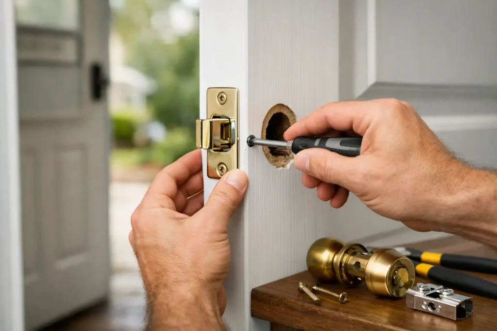 Front Door Latch Replacement Done Right