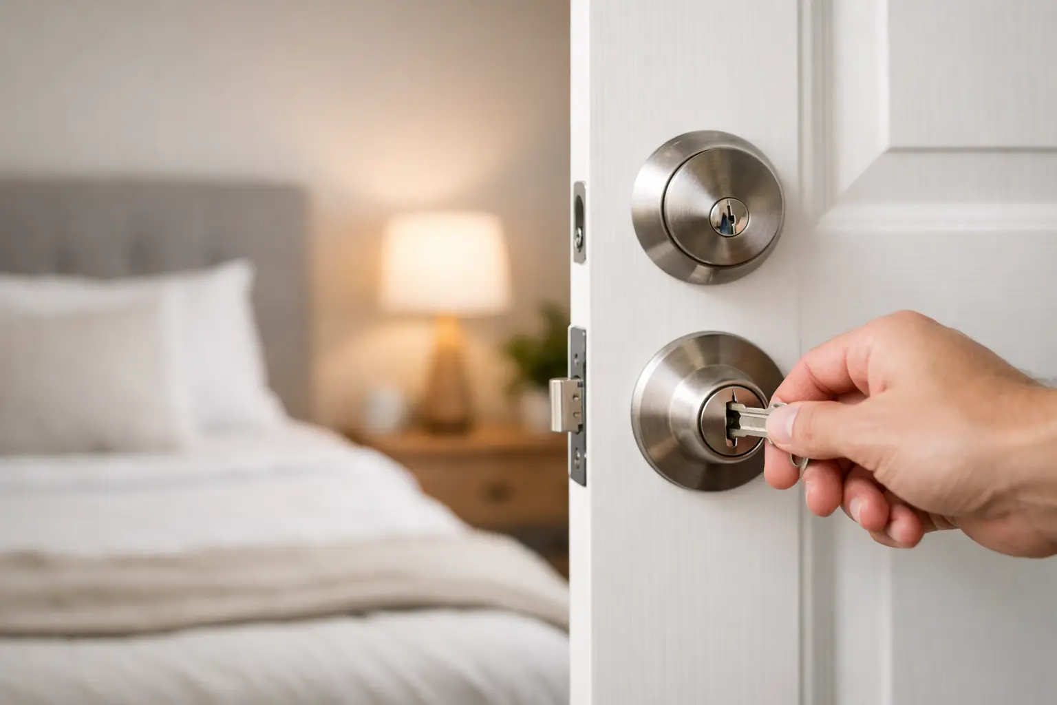 How to Secure Bedroom Door Without Overcomplicating It